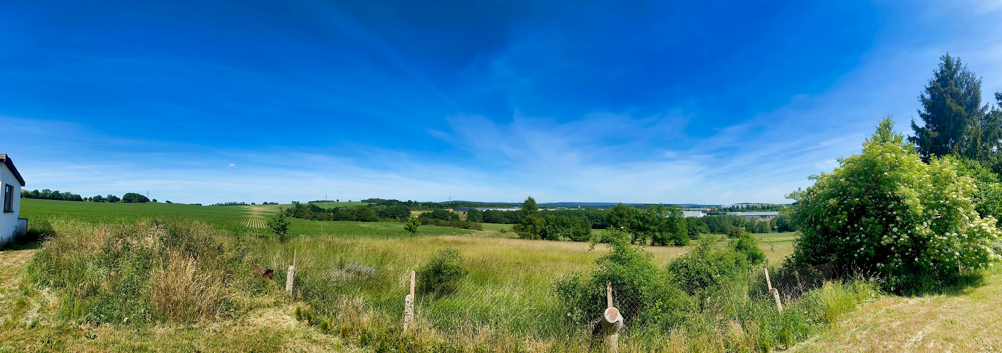 Garten Panoramablick