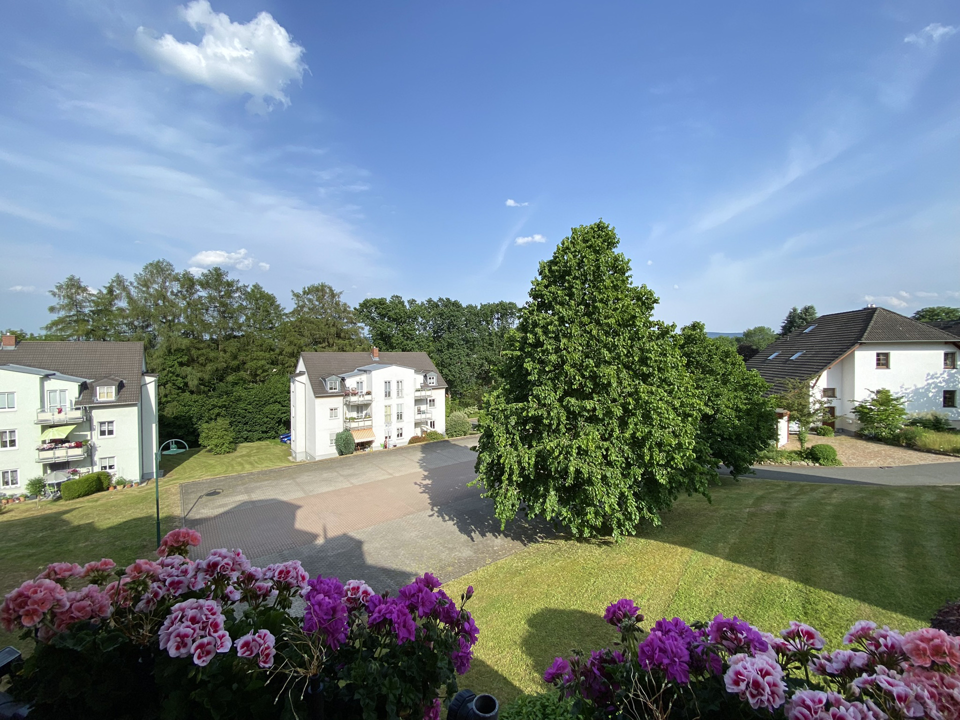 Balkon Ausblick