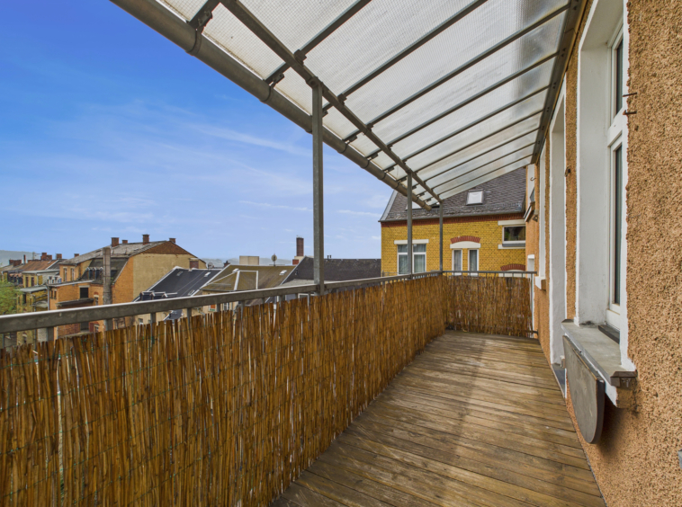 Balkon hofseitig
