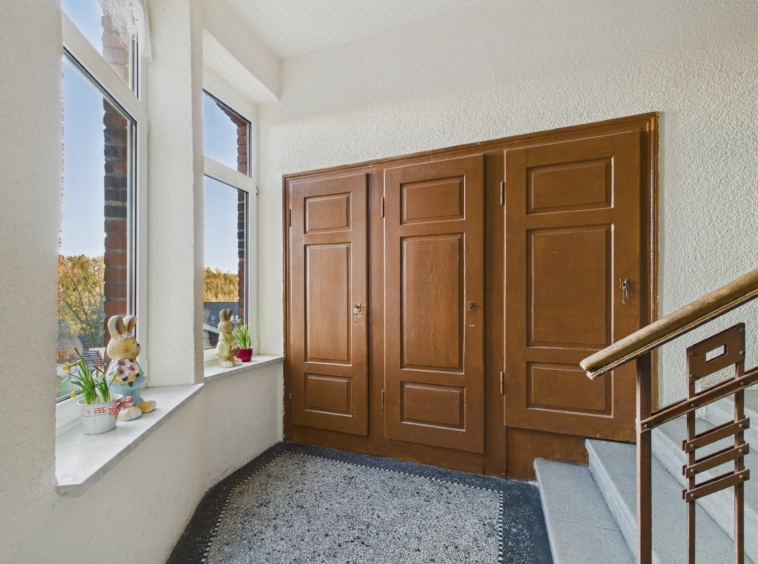 Abstellkammer im Treppenhaus