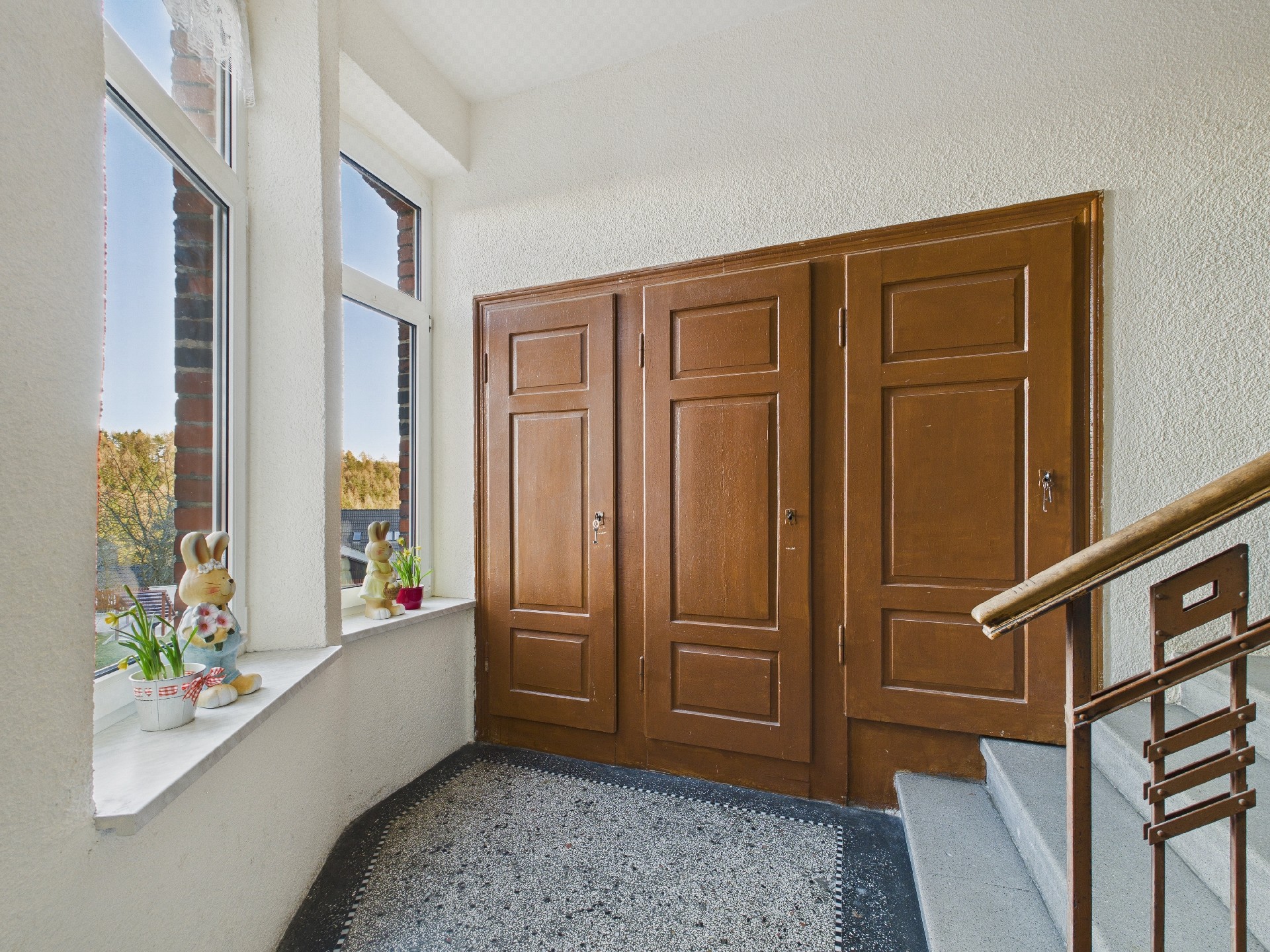 Abstellkammer im Treppenhaus