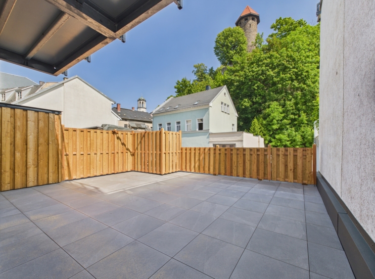 63,5m² Terrasse zur exklusiven Nutzung