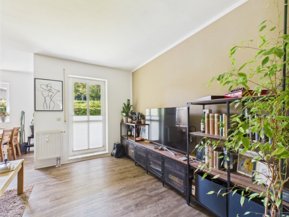 Wohnzimmer mit Terassenzugang