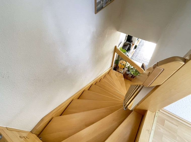 Treppenaufgang Maisonette