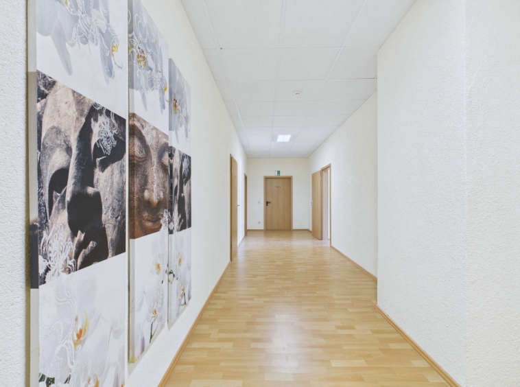 Flur zu Behandlungsräumen