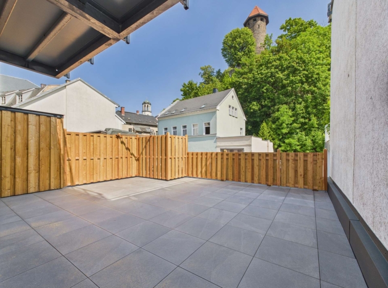 63,5m² Terrasse zur exklusiven Nutzung