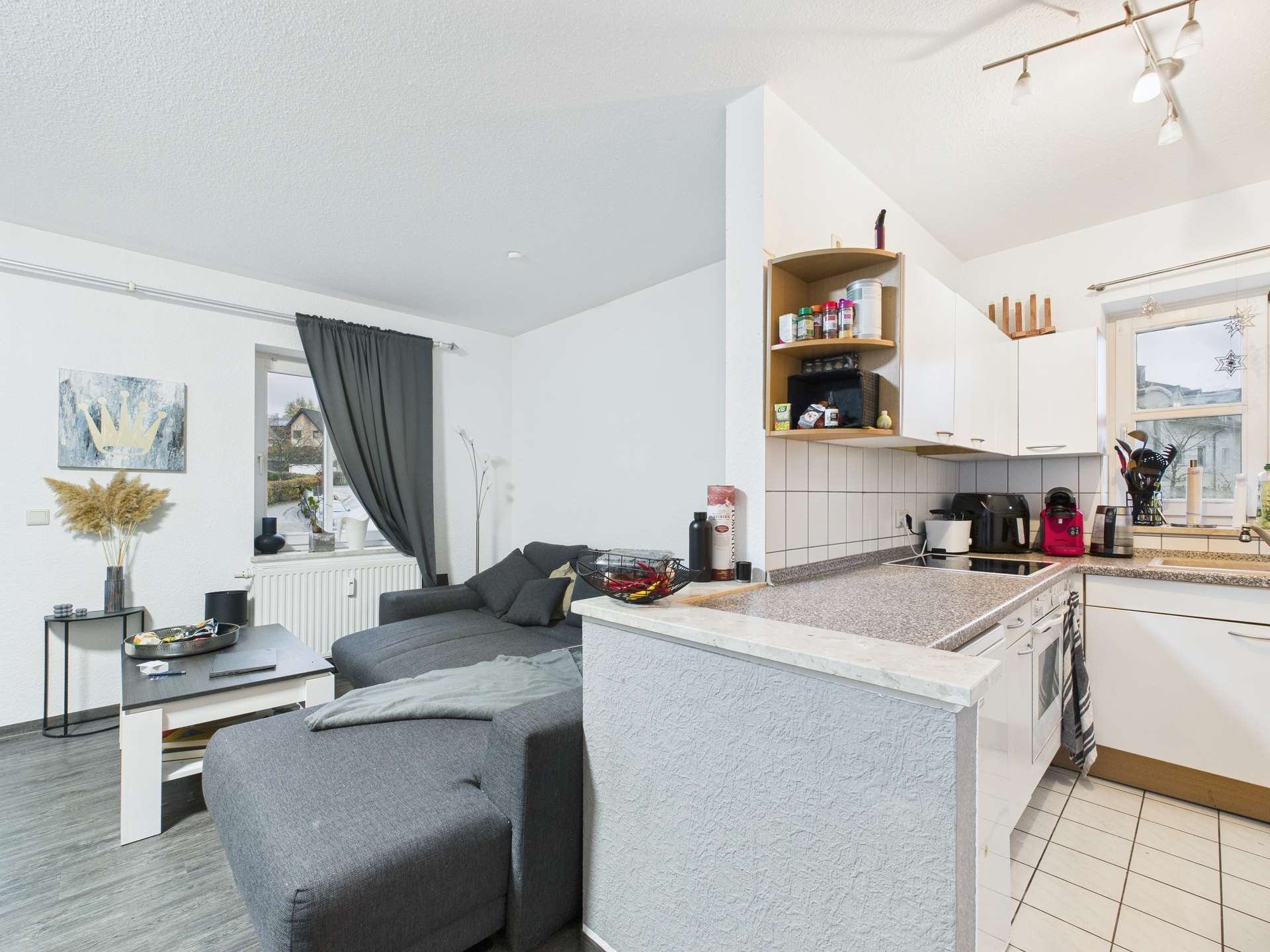 Küche  Wohnbereich (1)